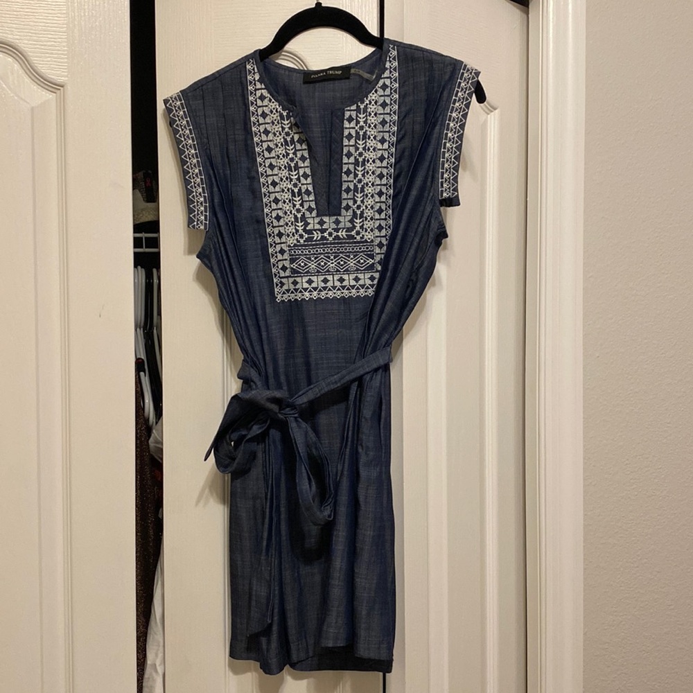 Ivanka Trump Blue Dress